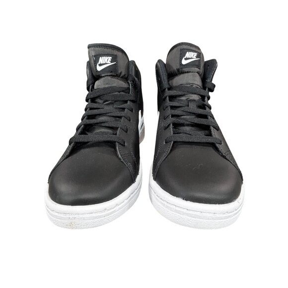 Nike Court Royale 2 Mid Sneakers Size 8 Black/White Onyx - Picture 4 of 13